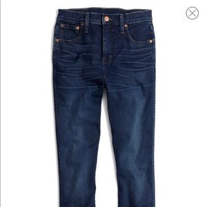 Madewell High rise skinny jean